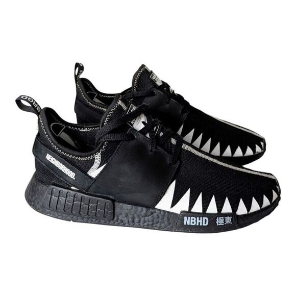 ADIDAS Neighborhood x NMD_R1 Primeknit 'Neighborhood' Running Shoes Size 12 - Picture 3 of 9
